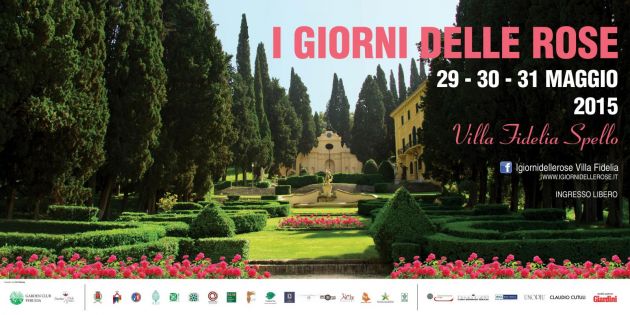 A Villa Fidelia dal 29 al 31 maggio tornano “I giorni delle rose”