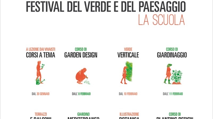 Dal 30 Gennaio a Roma riprendono i corsi di giardinaggio promossi dal Festival del Verde e del Paesaggio