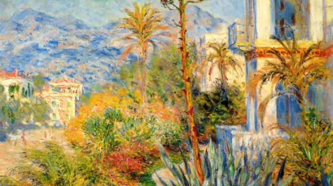 I colori di Monet a Bordighera