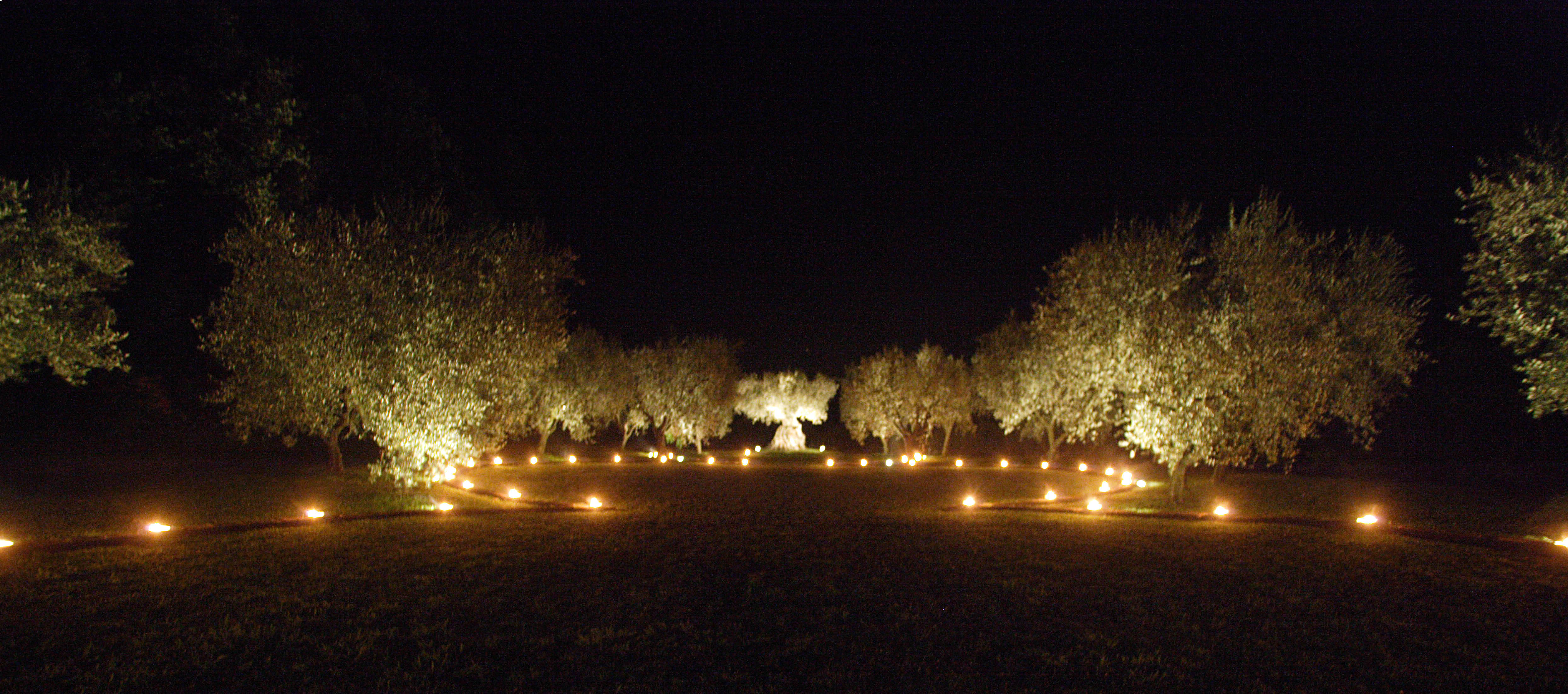 il “temenos” di notte