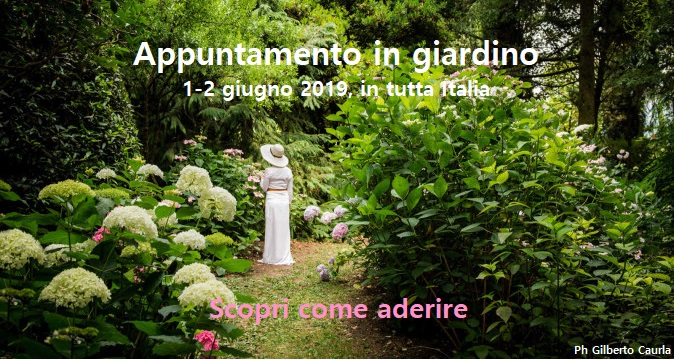 APPUNTAMENTO IN GIARDINO Proroga scadenza iscrizioni