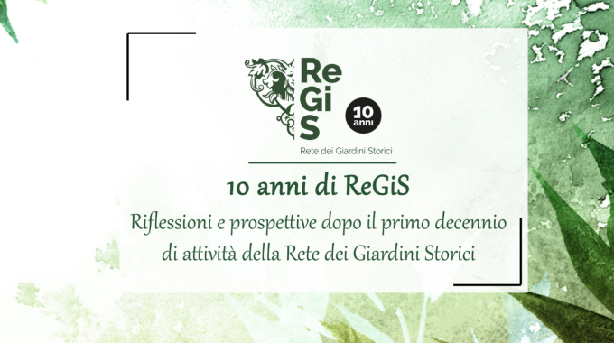 Convegno 10 anni di ReGiS