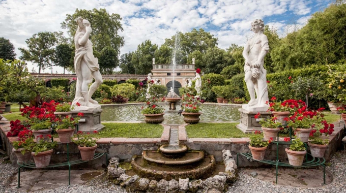 Il Giardino di Palazzo Pfanner – Un esempio di restauro con  fondi PNRR